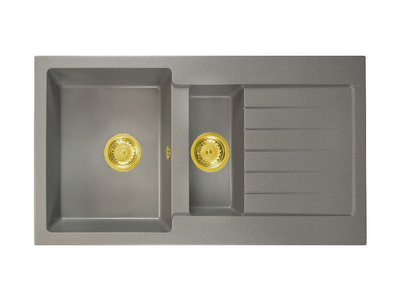 Kuhinjski sudoper Altava (siva) (sa 3 otvora za baterije) (D)