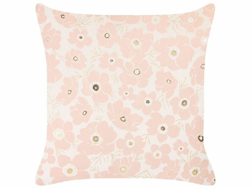 Set 2 ukrasna jastuka 45 x 45 cm Trite (ružičasta)