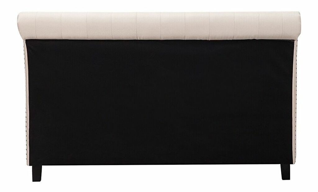 Bračni krevet 160 cm Rainis (bež) (s podnicom)