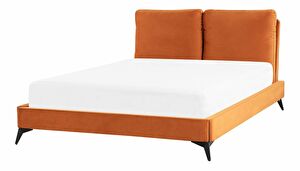 Bračni krevet 140 cm Mellody (narančasta)