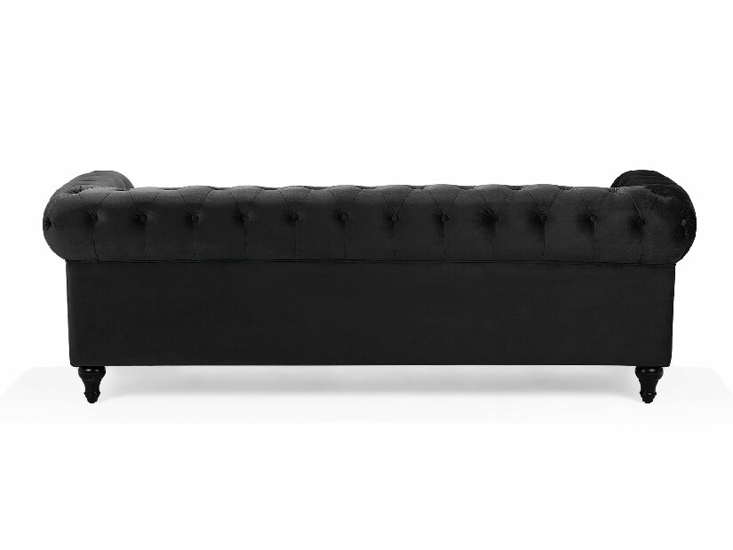 Sofa trosjed Chichester (tkanina) (crna)