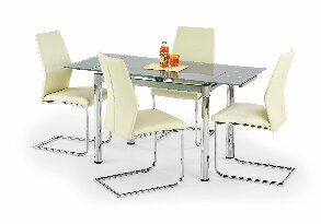 Blagovaonski stol Haule 2 (za 4 do 6 osoba) (siva)