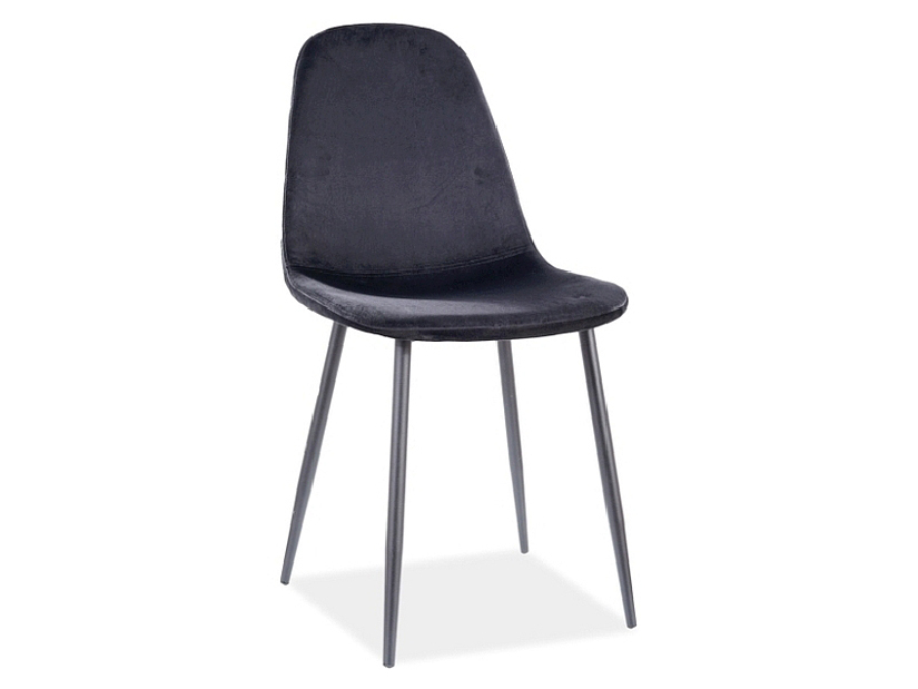 Blagovaonska stolica Fannie (crna + crna)