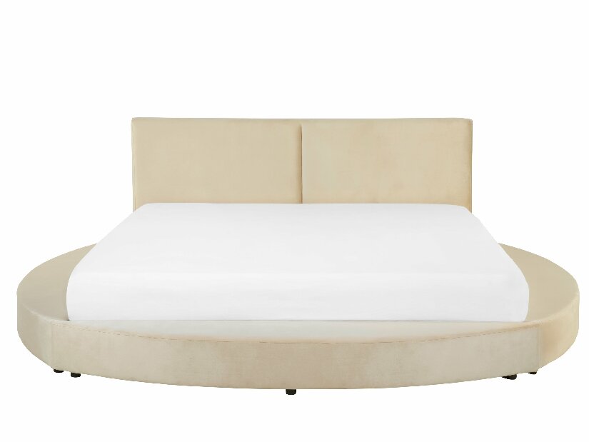 Bračni krevet 180 cm LOMA (s podnicom) (bež)