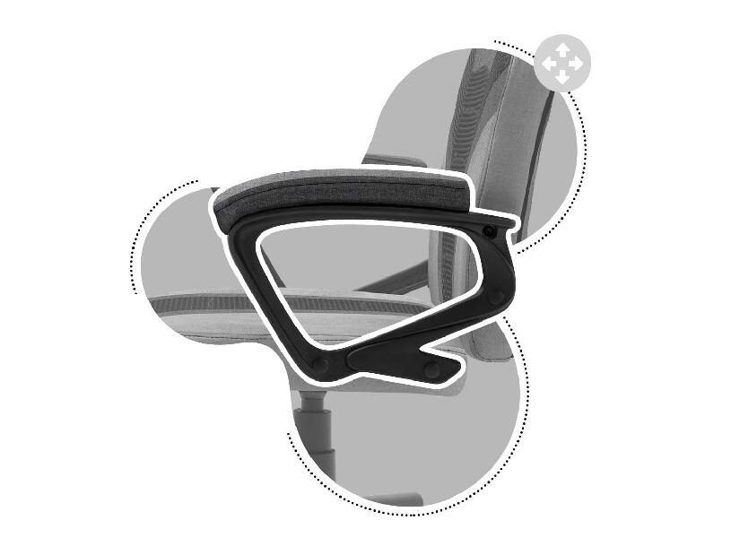 Dječja gaming stolica Rover 1 (crna + siva)