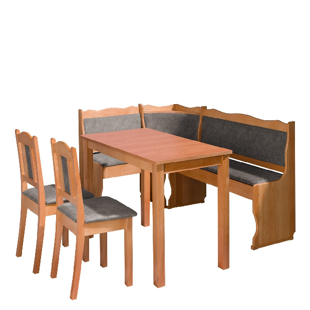 Kuhinjska klupa + stol sa stolicama Meyana III (joha) (Forever 65)