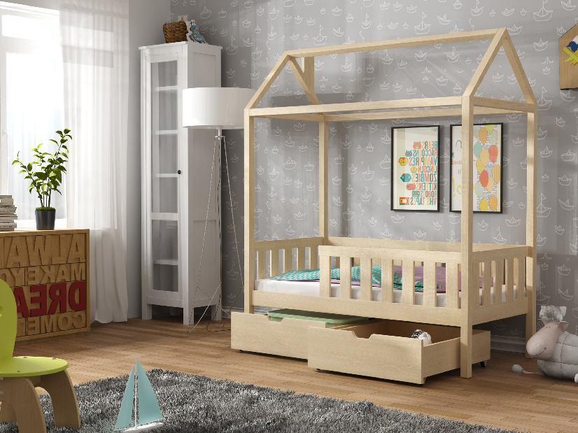 Dječji krevet 70 x 160 cm Donna (s podnicom) (borovina)