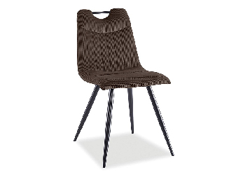 Blagovaonska stolica Orifel (smeđa + crna)