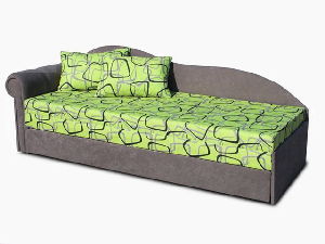 Jednostruki krevet (kauč) 70 cm Lane II (siva 81 + Dodo 1027) (L)