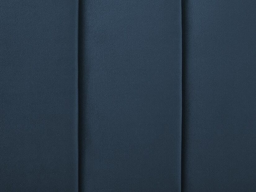Bračni krevet 140 cm Marvik (plava)