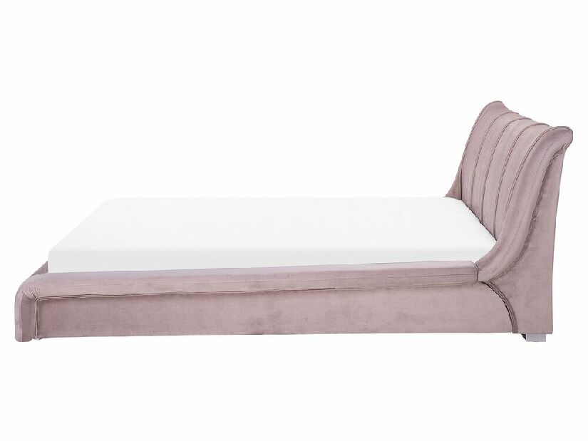 Vodeni bračni krevet 160 cm Nanty (ružičasta)