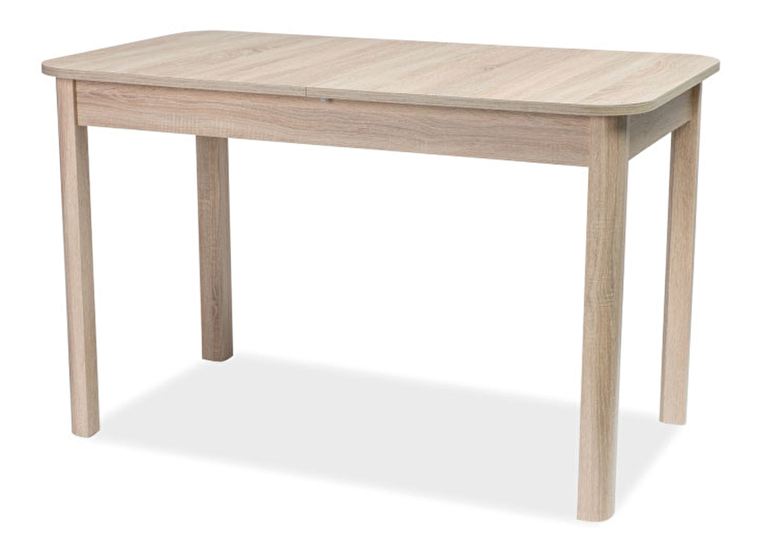 Blagovaonski stol na razvlačenje 120-160 cm Daniel (hrast sonoma + hrast sonoma) (za 4 do 6 osoba)