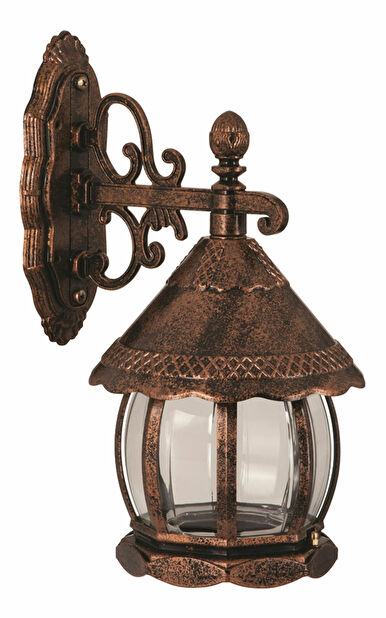 Vanjska zidna svjetiljka Danyaal (smeđa)