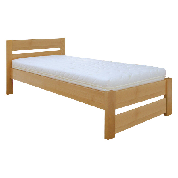 Jednostruki krevet 80 cm LK 180 (bukva) (masiv) 