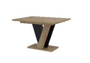 Blagovaonski stol Venag (artisan + crna) (za 4 do 6 osoba) *rasprodaja 