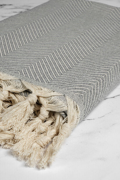 Prekrivač za sofu 170 x 230 cm Trendos (siva)