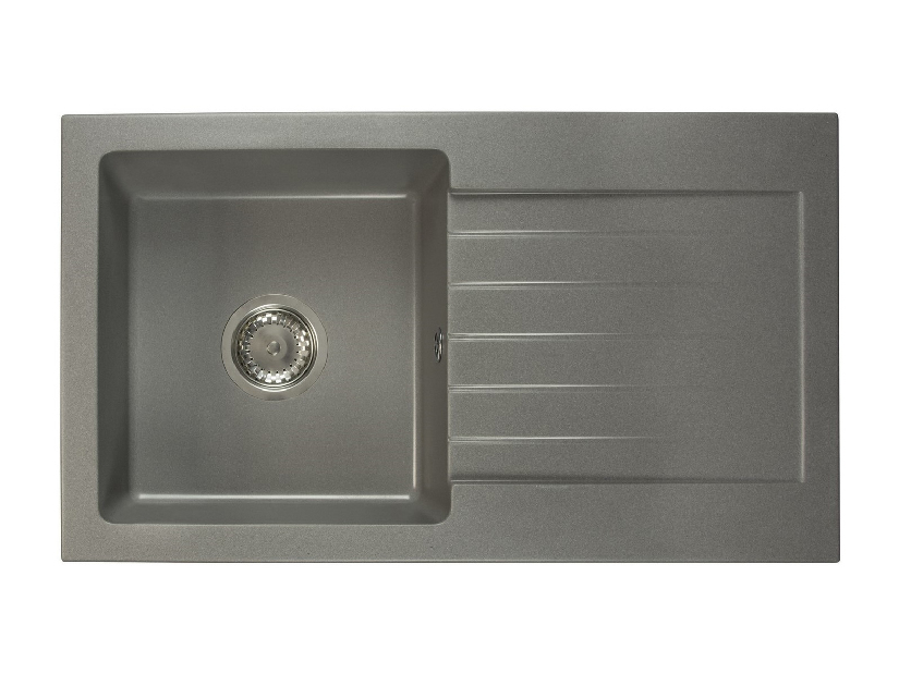 Kuhinjski sudoper Lemmion (siva) (sa 3 otvora za baterije) (D)
