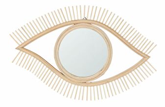 Zidno ogledalo Solange (svijetlo drvo)