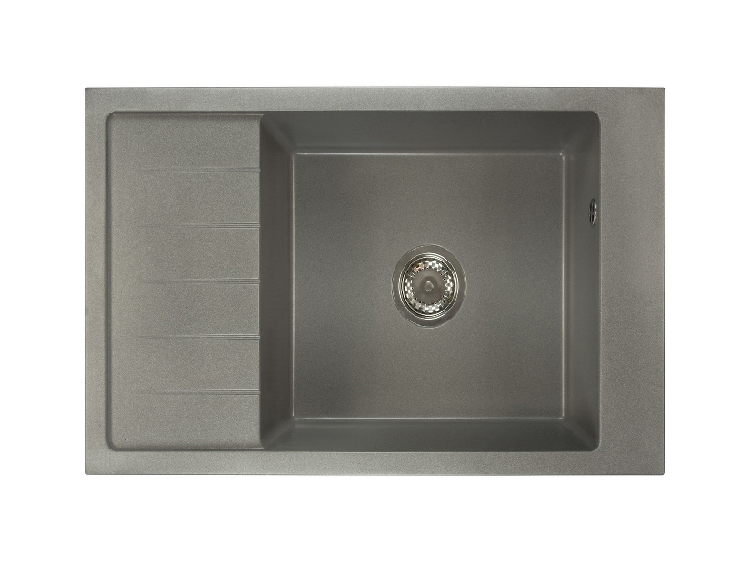 Kuhinjski sudoper Lurano (siva) (sa 3 otvora za baterije) (L)