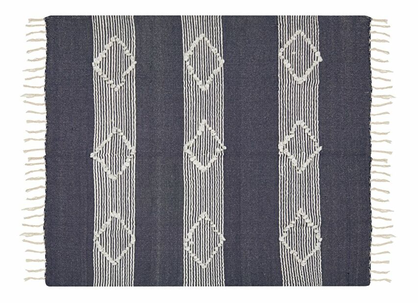 Deka 155x130 cm NILME (tekstil) (plava)