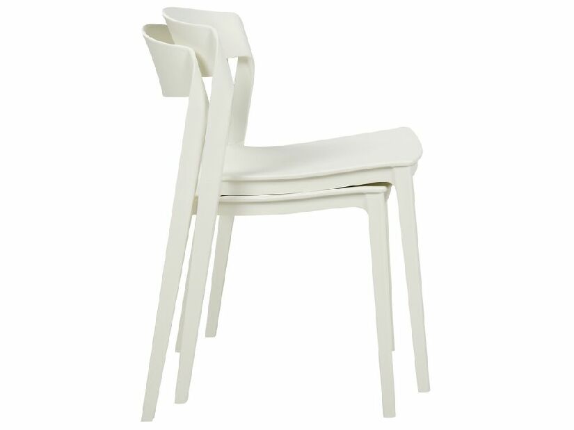 Set blagovaonskih stolica (2 kom.) Seasar (bijela) 