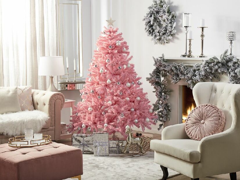 Božićno drvce 210 cm Fergus (ružičasta)