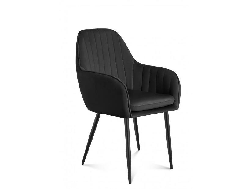 Blagovaonska stolica Pamper 6 (crna)