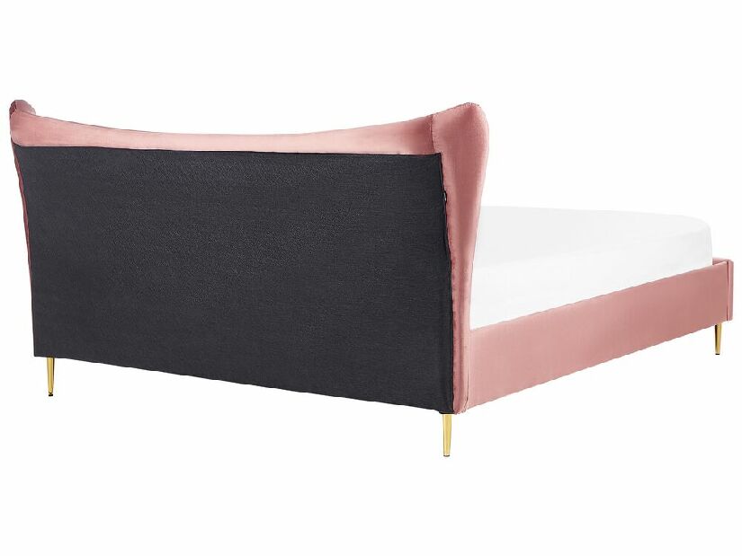 Bračni krevet 180 cm Chaza (ružičasta)