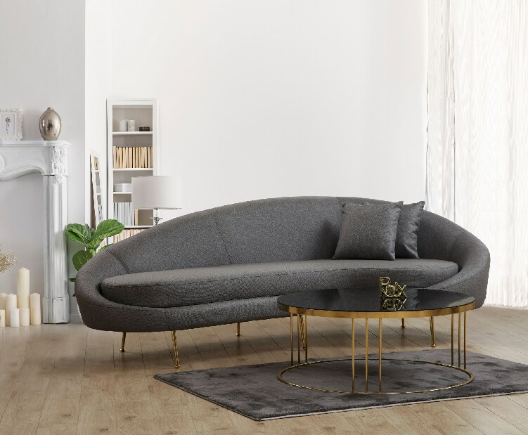 Sofa Essia (tamnosiva)