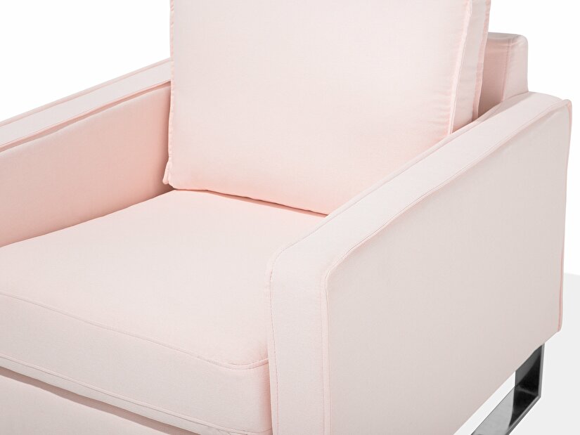 Fotelja Vinod (ružičasta)