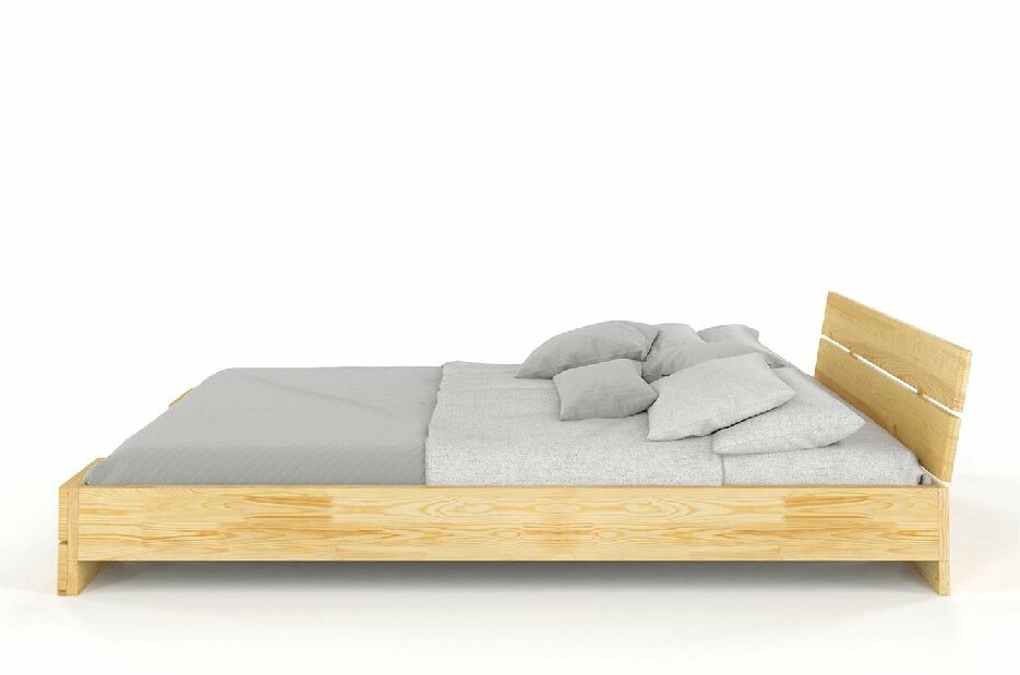 Bračni krevet 200 cm Lorenskog (bor) 