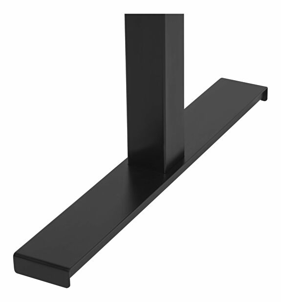 Pisaći stol DESIRA II (130x72 cm) (siva + crna) (ručno podesiv)
