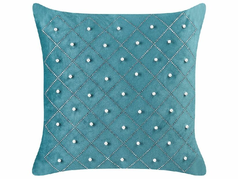 Set 2 ukrasna jastuka 45 x 45 cm Yawza (plava)