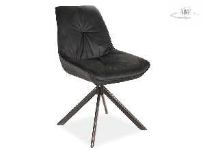 Blagovaonska stolica Becki (crna + crna)