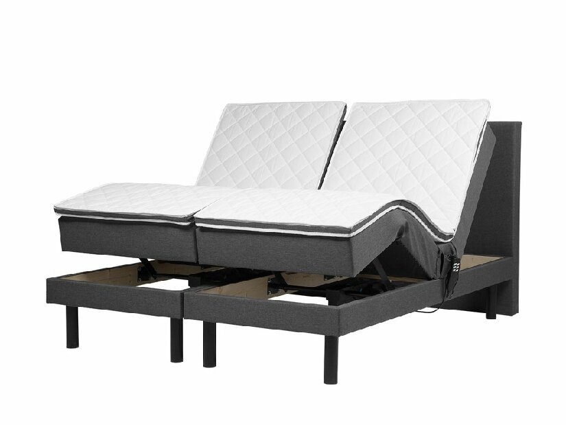 Bračni krevet 160 cm ERLE (siva)