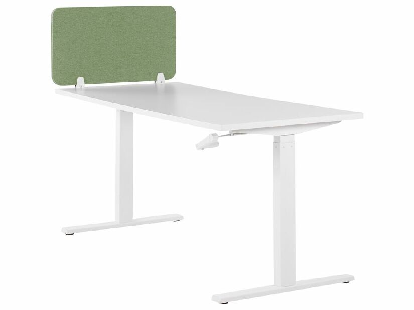 Pregrada za radni stol 80 x 40 cm Walda (zelena) 