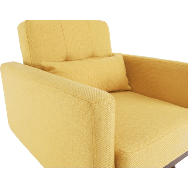 Fotelja na razvlačenje Alestra (boja senfa) 