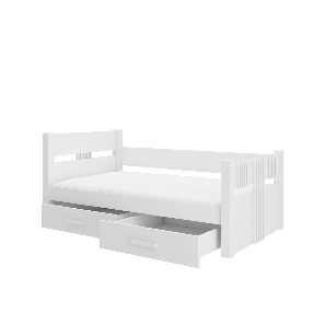 Dječji krevet 200x90 cm Buppi (bijela)