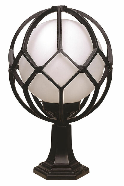 Vanjska zidna svjetiljka Ayush (crna + bijela)