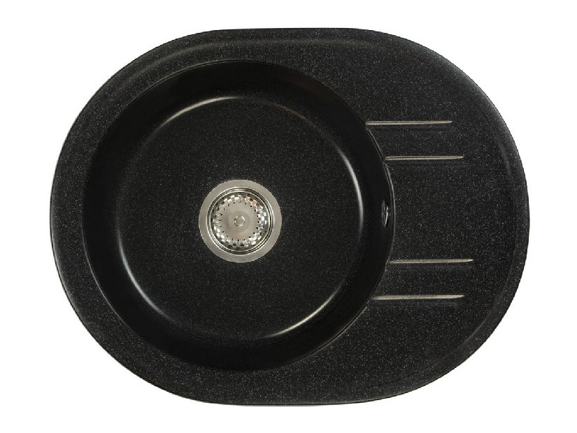 Kuhinjski sudoper Baltera (crna) (s 1 otvorom za bateriju)