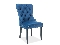 Blagovaonska stolica Aurore Velvet (plava)