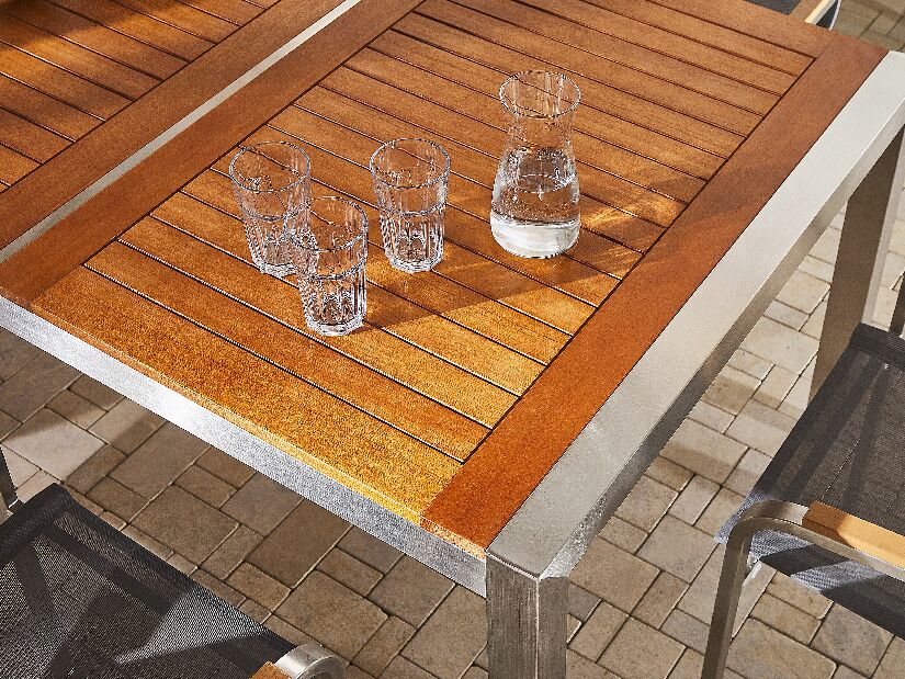 Vrtni stol 220 cm GROSSO (eukaliptus) (svijetlo drvo) (za 8 osoba)