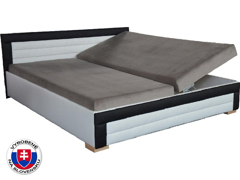 Bračni krevet 160 cm Janette (sa 7-zonskim madracima štandard)
