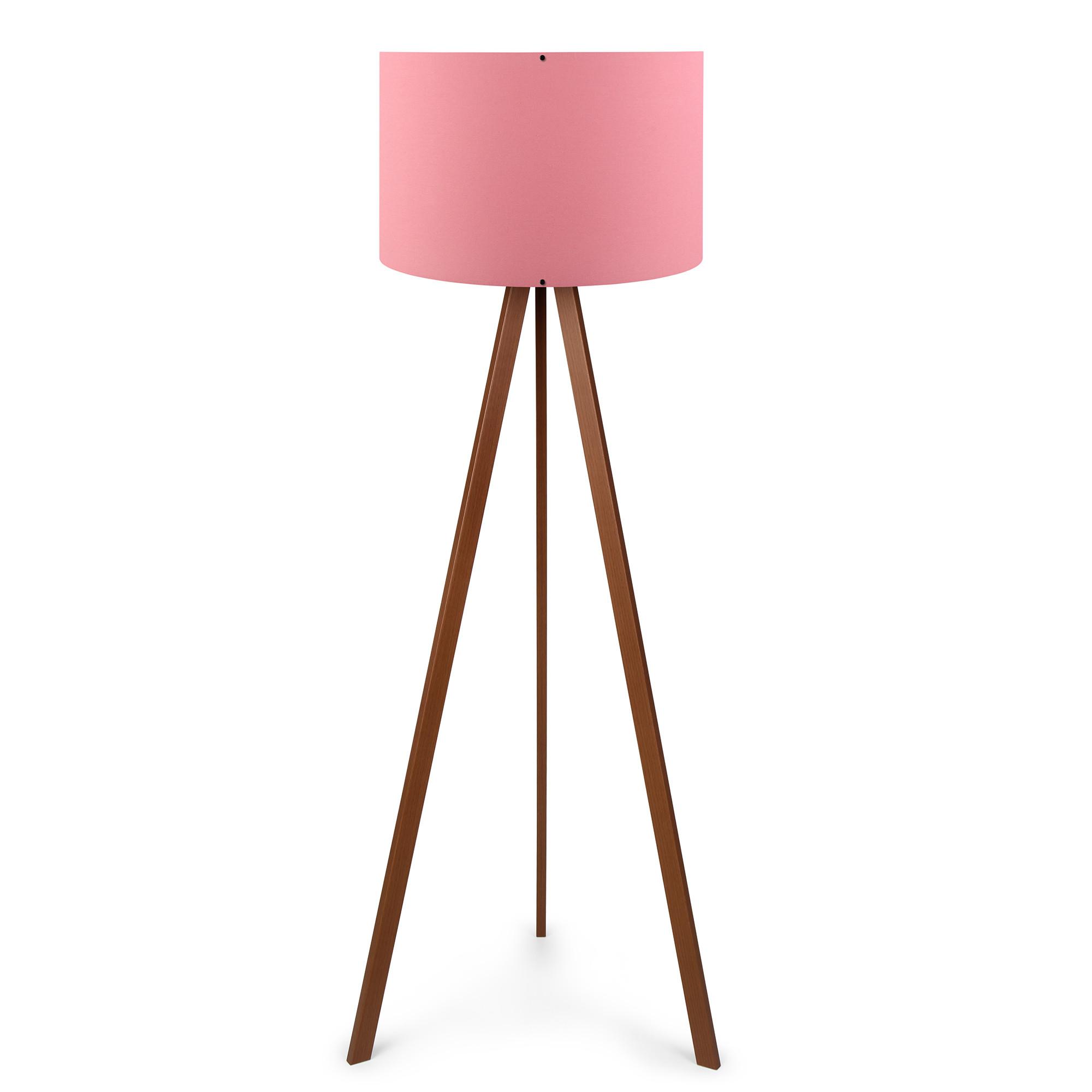 Podna svjetiljka Comporollo 1 (ružičasta + smeđa)