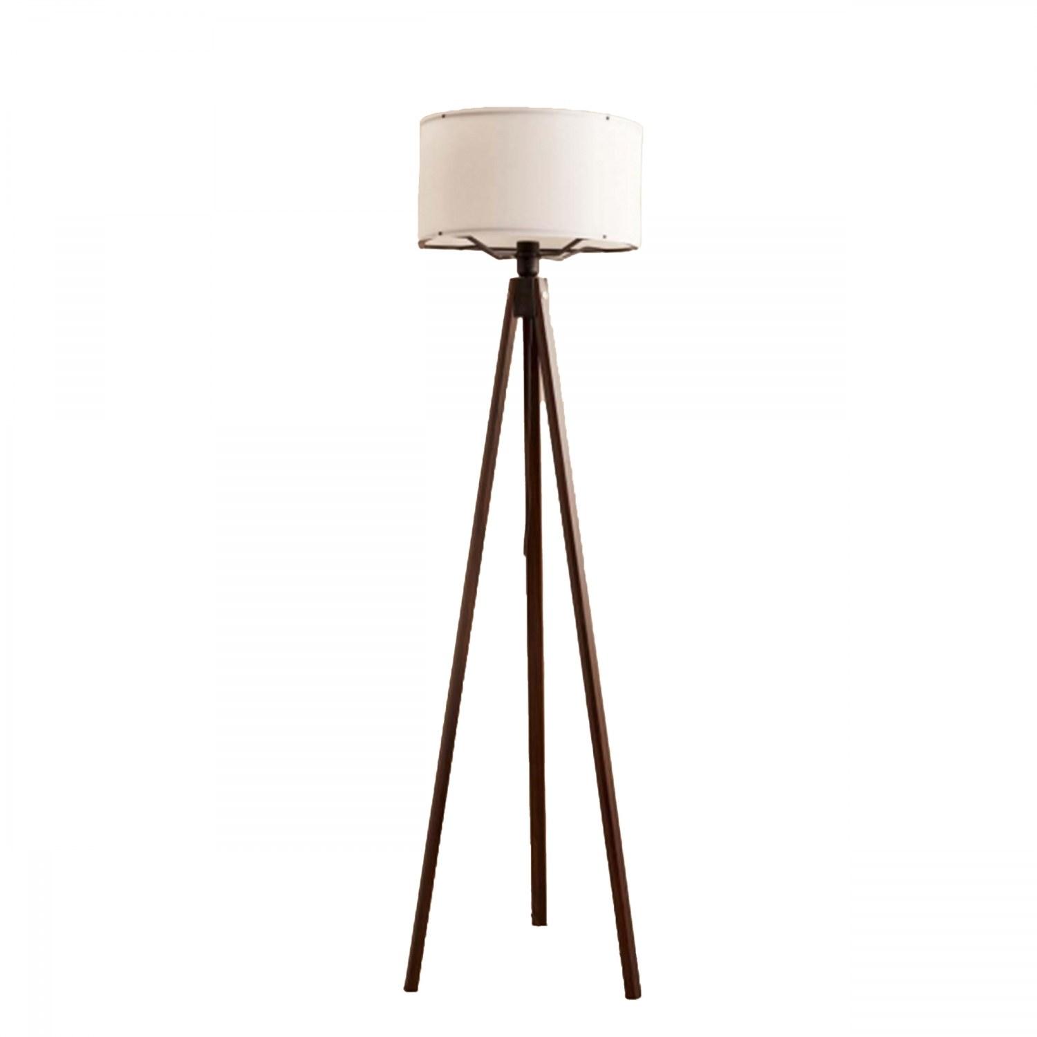 Podna svjetiljka Amorekko 4 (bijela + smeđa)