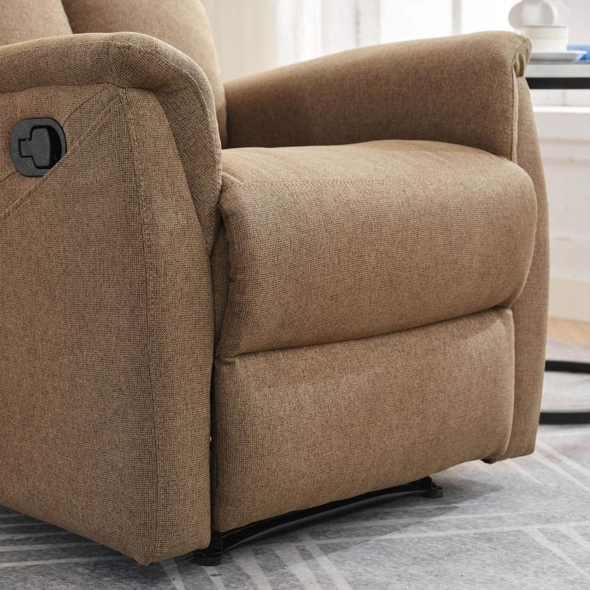 Podesiva fotelja Temor (smeđa)