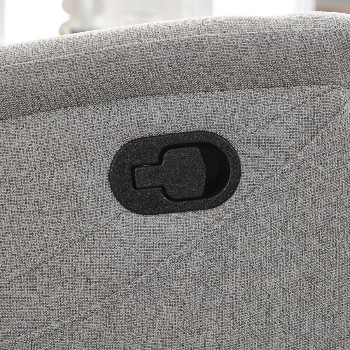 Podesiva fotelja Temor (svijetlosiva)