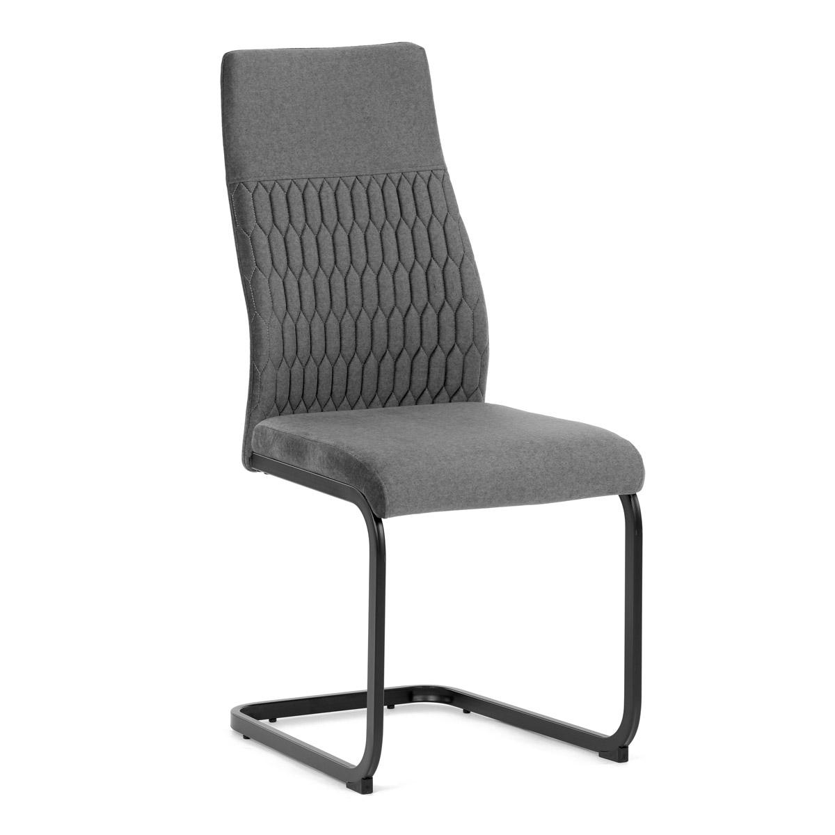 Blagovaonska stolica Desvelar (siva)