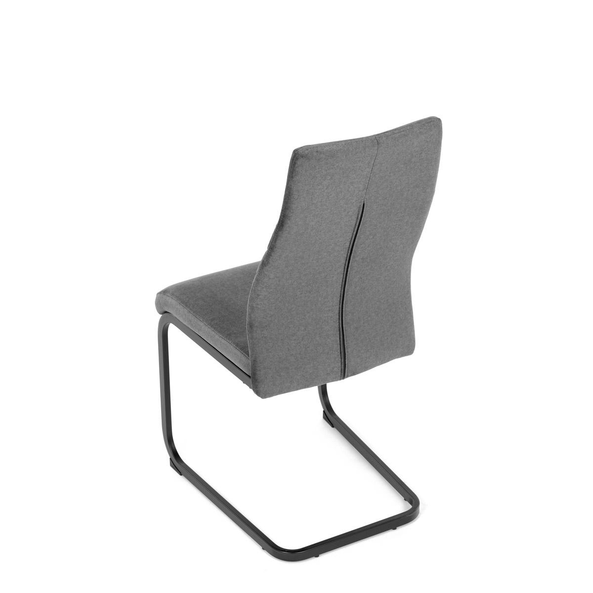 Blagovaonska stolica Desvelar (siva)