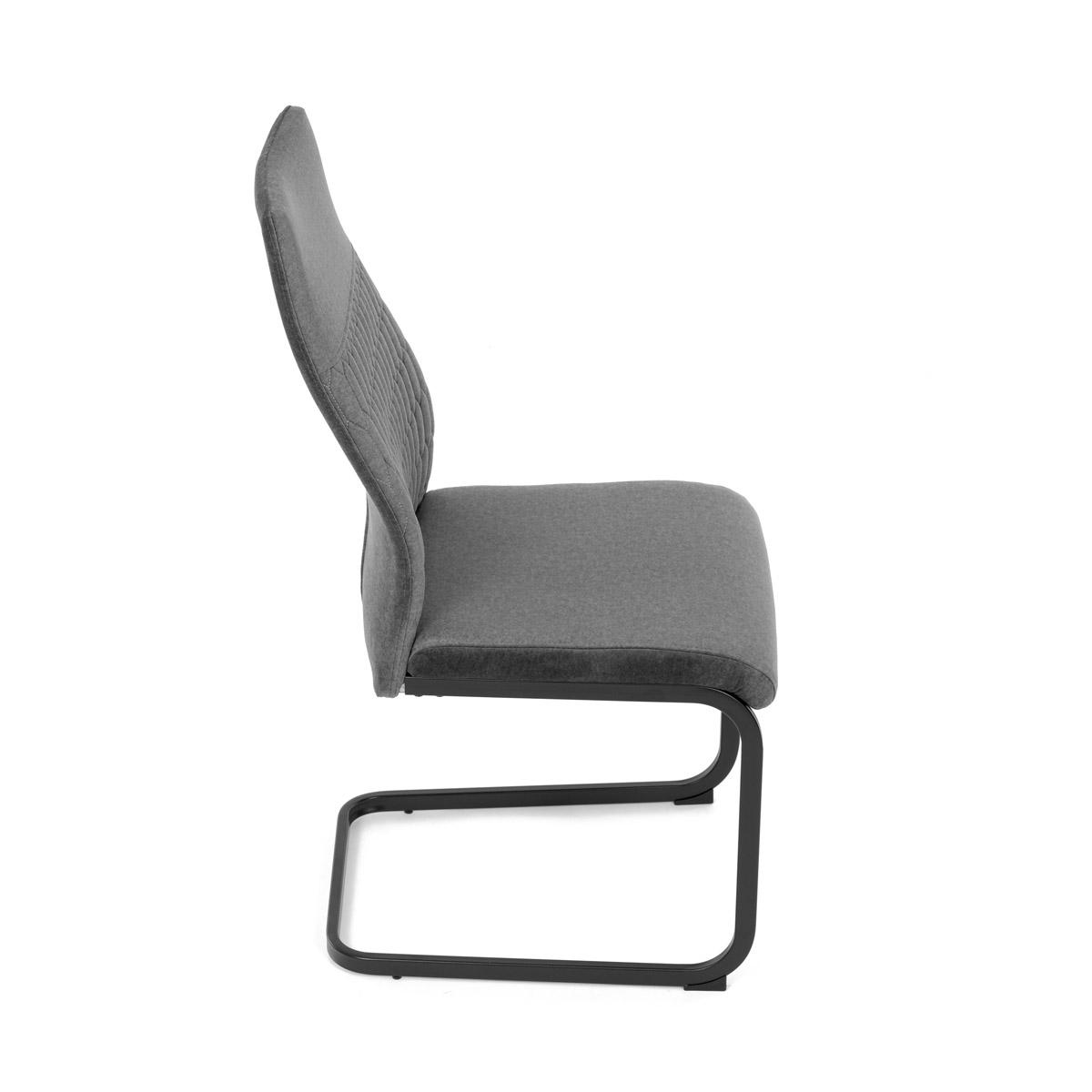 Blagovaonska stolica Desvelar (siva)